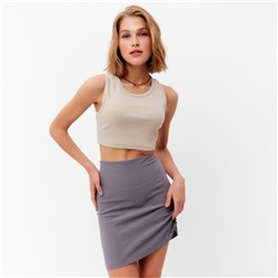 Топ женский MINAKU: Basic line, бежевый, размер 46