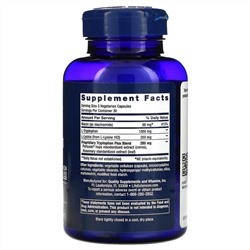 Life Extension, оптимизированный триптофан плюс, 90 вегетарианских капсул