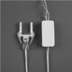 Светодиодная фигура «Дед Мороз и снеговик» 24×45 см, пластик, 220 В, свечение мульти (RG/RB)