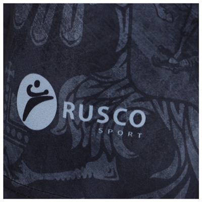 Шорты для MMA Rusco Sport BLACK HERB, детские, р. 2XL