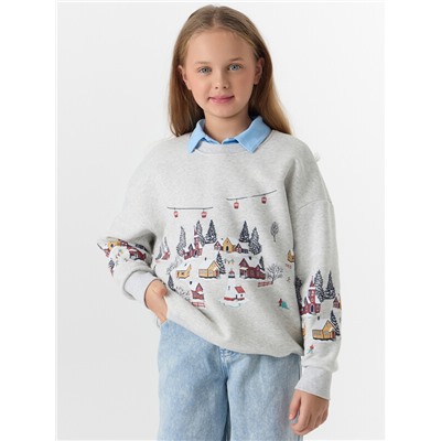 СВИТШОТ ДЛЯ ДЕВОЧЕК 127897/1