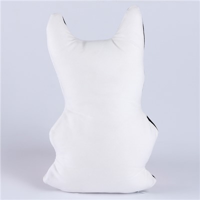 Подушка декоративная «Коржик с сердцем», 31×22 см, велюр