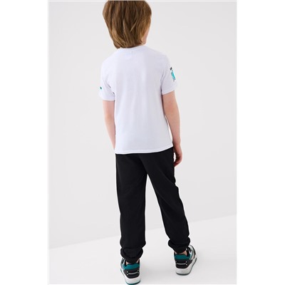 Комплект трикотажный для мальчиков: фуфайка (футболка), брюки PLAYTODAY, 1239843