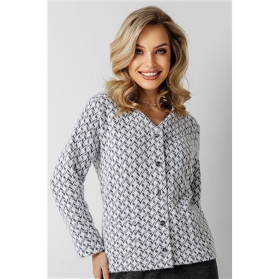 Жакет женский  4428/07/Черный, белый