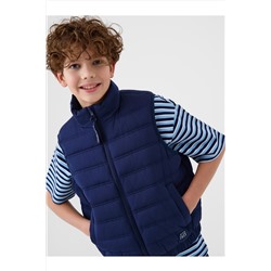 Жилет текстильный с полиуретановым покрытием для мальчиков PLAYTODAY, 1240198