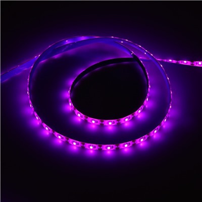 Фитолента для растений Luazon Lighting, светодиодная, 10.3 Вт, 3 м, IP65, 5 В, 60 LED/м, USB, SMD5050, мультиспектральная