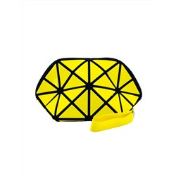 “‣”  COSMETIC BAG - РОМБОВИДНАЯ КОСМЕТИЧКА ПЕНАЛ ЖЕЛТАЯ COSMETIC BAG YELLOW, 1 ШТ.