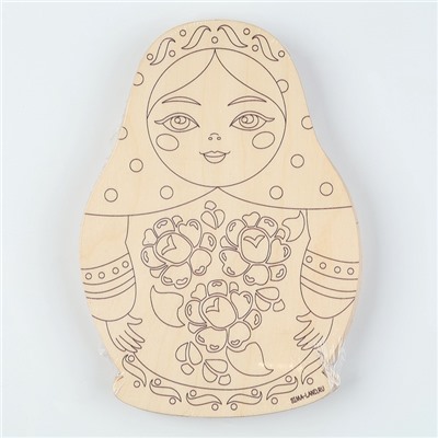 Заготовки для творчества. Роспись по дереву «Матрешки», 5 шт.