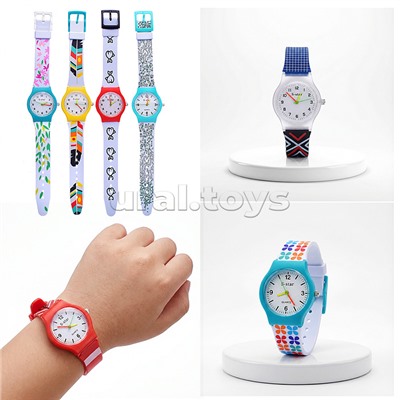 Часы игрушечные "Летний микс" в пакете