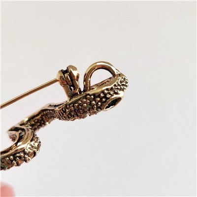 Брошь-кулон ЗМЕЙКА