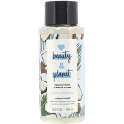 Love Beauty and Planet, Кондиционер Volume and Bounty, «Кокосовая вода и цветы мимозы», 400 мл
