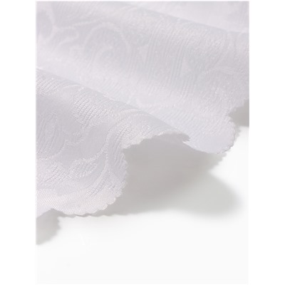 Скатерть «Доляна», круглая, белая, d=200 см