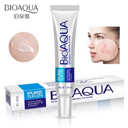 Концентрированный крем от прыщей и акне точечного действия BioAqua, 30 мл. (Срок 03.2025)
