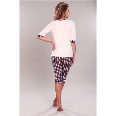 Костюм с бриджами с бриджами и футболкой 81 НАТАЛИ, 1136616