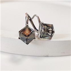 Серьги "Кубик" 8 мм