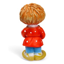 Садовая фигура из полистоуна «Домовичок Счастья», 28×11×13 см
