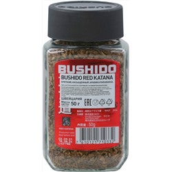 BUSHIDO. Red Katana 50 гр. стекл.банка