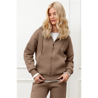 Женский костюм из футера с начесом Happyfox