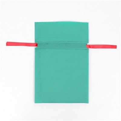 Мешок подарочный новогодний «Помпоны», 20×30 см