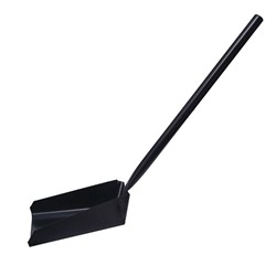 Совок хозяйственный, 17×17×6 см, металл, черенок 47 см