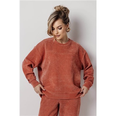 Блузка женская  4465В/03/Терракотовый