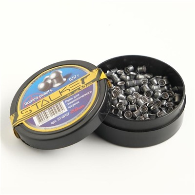 Пули для пневматики "Stalker №2" Domed pellets, кал. 4,5мм, 0,57гр, 250шт