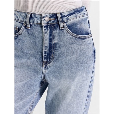 БРЮКИ ЖЕНСКИЕ ДЖИНСОВЫЕ 2024-DTW404-2