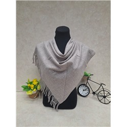 Платок из кашемира, цвет коричнево-серый