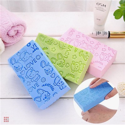 Мочалка для тела детская, "Пилинг Эффект", мочалка для душа, мочалка-губка