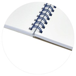 Альбом для зарисовок (скетчпад) А5 140х200 мм 60л твердая обложка на спирали "ЗАВОДНАЯ АЛЬПАКА" белый офсет 100 г/м2 68506 Феникс