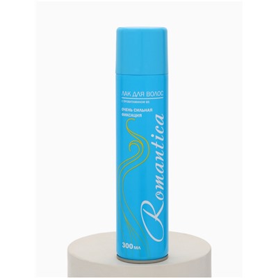 Лак для волос «Романтика», очень сильная фиксация, с провитамином B5, 300 мл