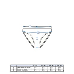 Трусы трикотажные для девочек, 3 шт в комплекте