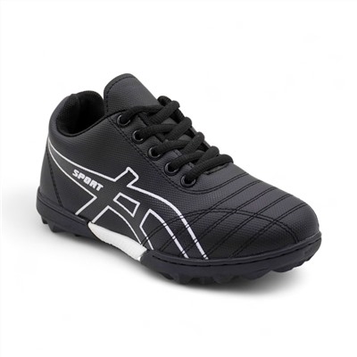 Кроссовки турфы (сороконожки) А892-1 черные