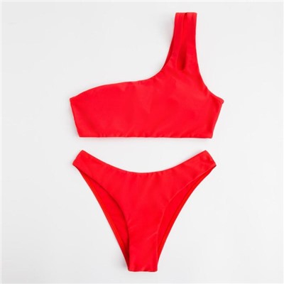 Купальник женский MINAKU «Vacation» цвет красный, размер 48