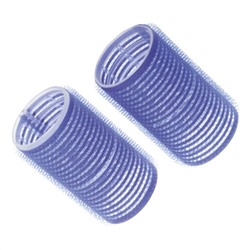 Dewal Beauty Бигуди-липучки DBL-40, 40 мм, синий, 10 шт. 3898