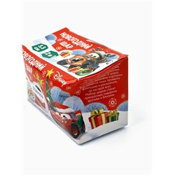 УЦЕНКА Набор для творчества Елочные шары под раскраску Тачки + краски, набор 2 шт.