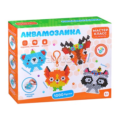 Мозаика-аква "Лесные жители" в коробке