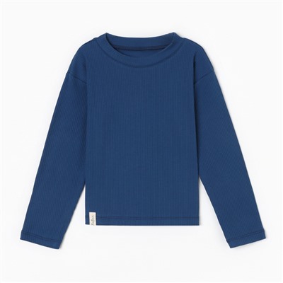 Лонгслив детский KAFTAN Blueberry, размер 30 (98-104 см)