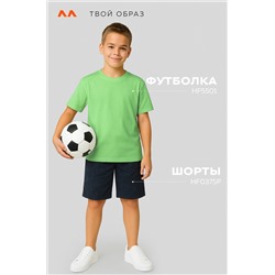 Детская однотонная футболка Happyfox