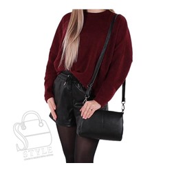 Сумка женская кожаная 8273VG black Vitelli Grassi