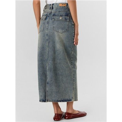 ЮБКА ЖЕНСКАЯ ДЖИНСОВАЯ 2025-2DSK101-1t