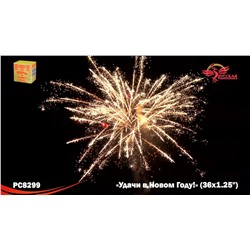 Фейерверк РС8299 Удачи в Новом году! (1,25" х 36)