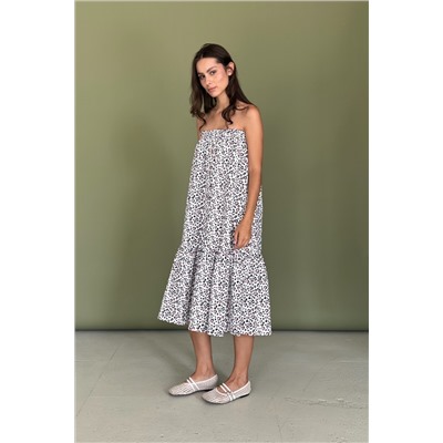 Юбка  NATURE098/01/Белый, розовый