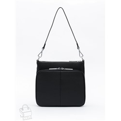 Сумка женская кожаная 2378Y black Polina&Eiterou