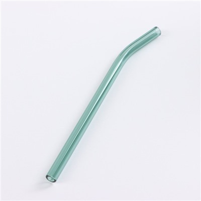 Стакан «Вино Верде», 350 мл, с крышкой и трубочкой, стекло, зелёный