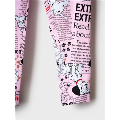 Брюки трикотажные для девочек (легинсы), 2 пары в комплекте