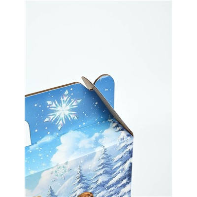 Коробка подарочная «С Новым годом!», 33.5×27.5×8 см