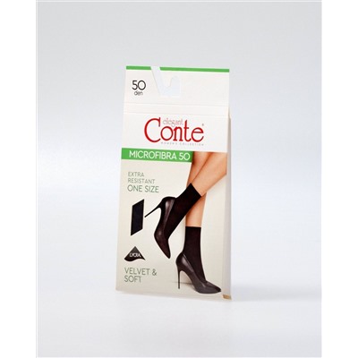 Microfibra 50 socks (Носки женские п/а, Conte elegant )