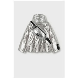 Комплект для девочек: куртка текстильная с полиуретановым покрытием, сумка PLAYTODAY, 1240196