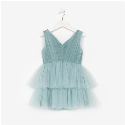 Платье нарядное для девочки KAFTAN, рост 98-104 см, цвет мятный